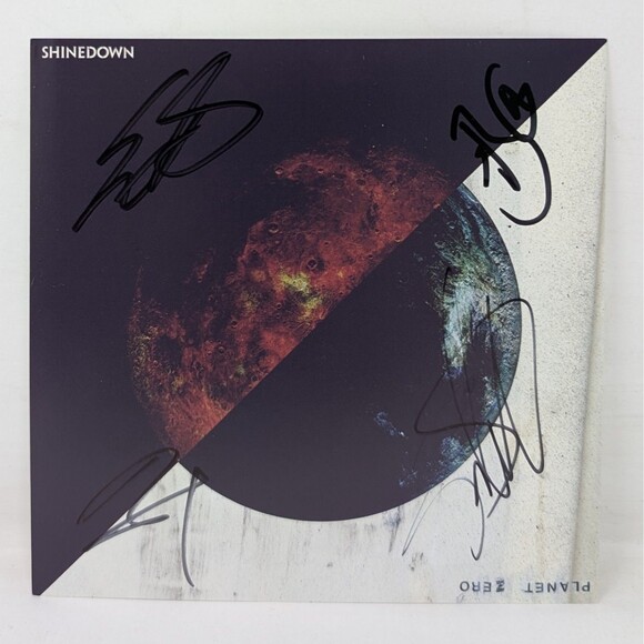 Shinedown Planet Zero CD With Signed Insert Autographed by the Full Band 2022 - Picture 1 of 4